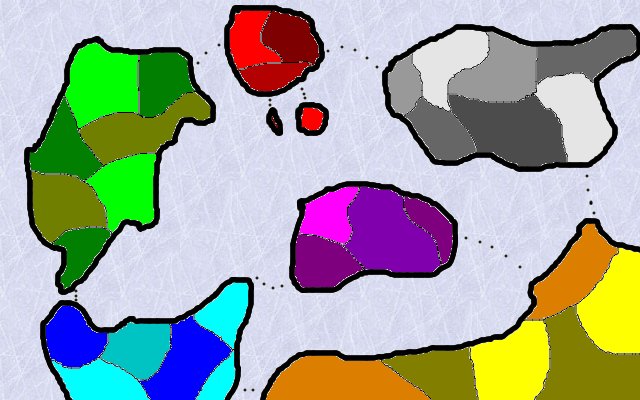 the map